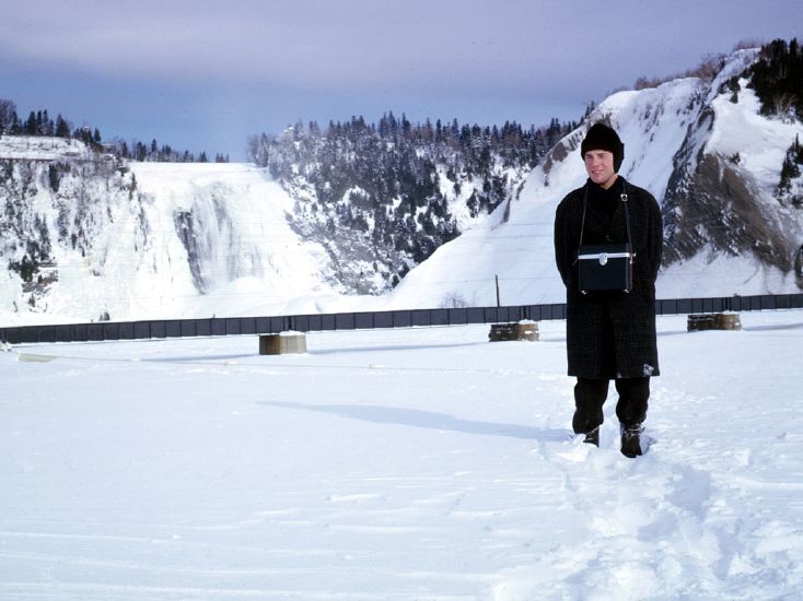  Montmorency Falls, Quebec, Feb 67